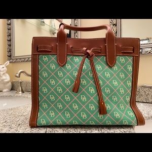 Dooney and Bourke Excellent condition Green and Pink